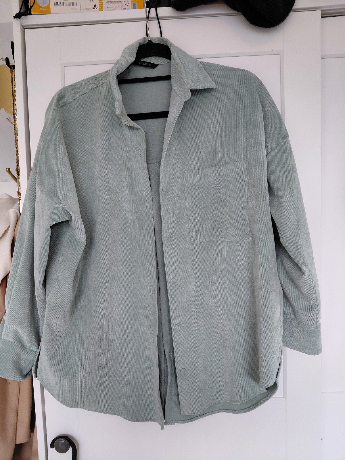Lichtgroene blouse x Zara, Zara, Ophalen of Verzenden, Zo goed als nieuw, Maat 34 (XS) of kleiner
