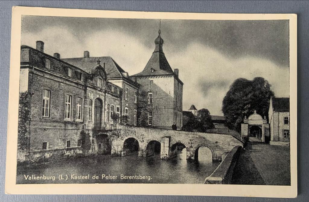 Kasteel de Pelser Berentsberg Valkenburg, Verzenden, Voor 1920, Ongelopen, Limburg