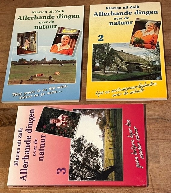 Klazien uit Zalk. Dl. 1,2,3 van Allerhande dingen natuur1990, Zo goed als nieuw, Natuur algemeen, Ophalen of Verzenden, Klazien uit Zalk