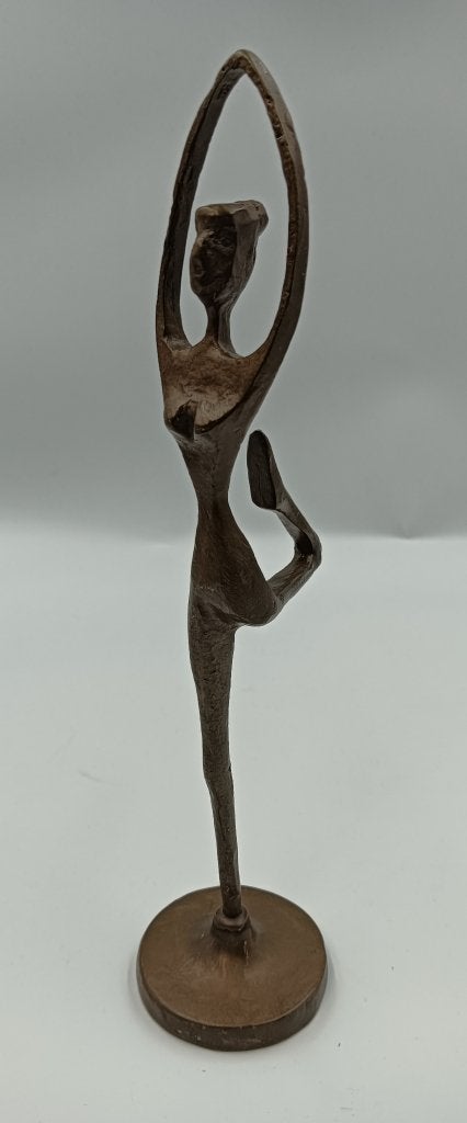 Bronzen Beeldje Ballerina – Bodrul Khalique (IKEA), Ophalen of Verzenden, Brons