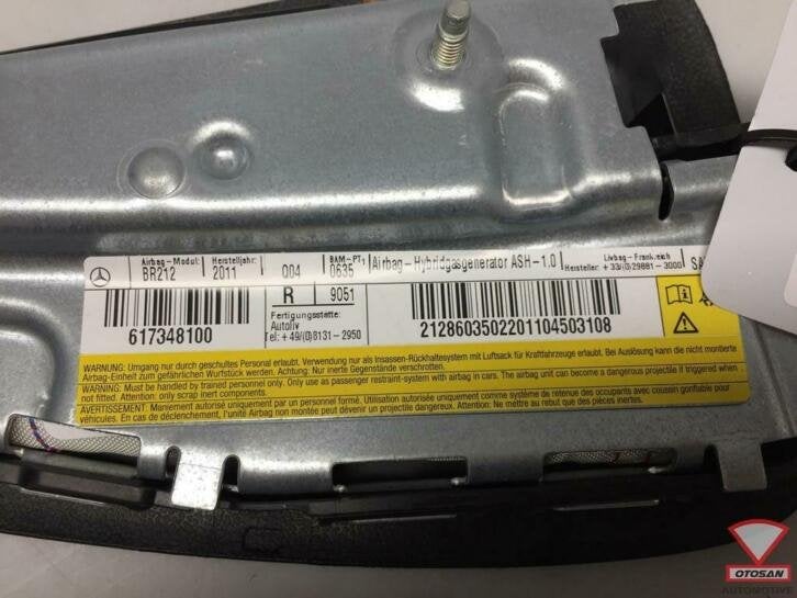 mercedes e klasse w212 stoelairbag rechts a2128603502, Gebruikt, Mercedes-Benz AG, Mercedes-Benz, Ophalen of Verzenden