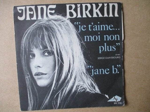 s1219 jane birkin - je taime moi non plus 2, Ophalen, Gebruikt, 7 inch, Overige genres
