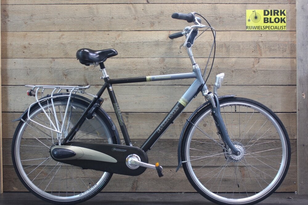 Batavus Intermezzo herenfiets 7v H57 mat blauw +3mndgarantie