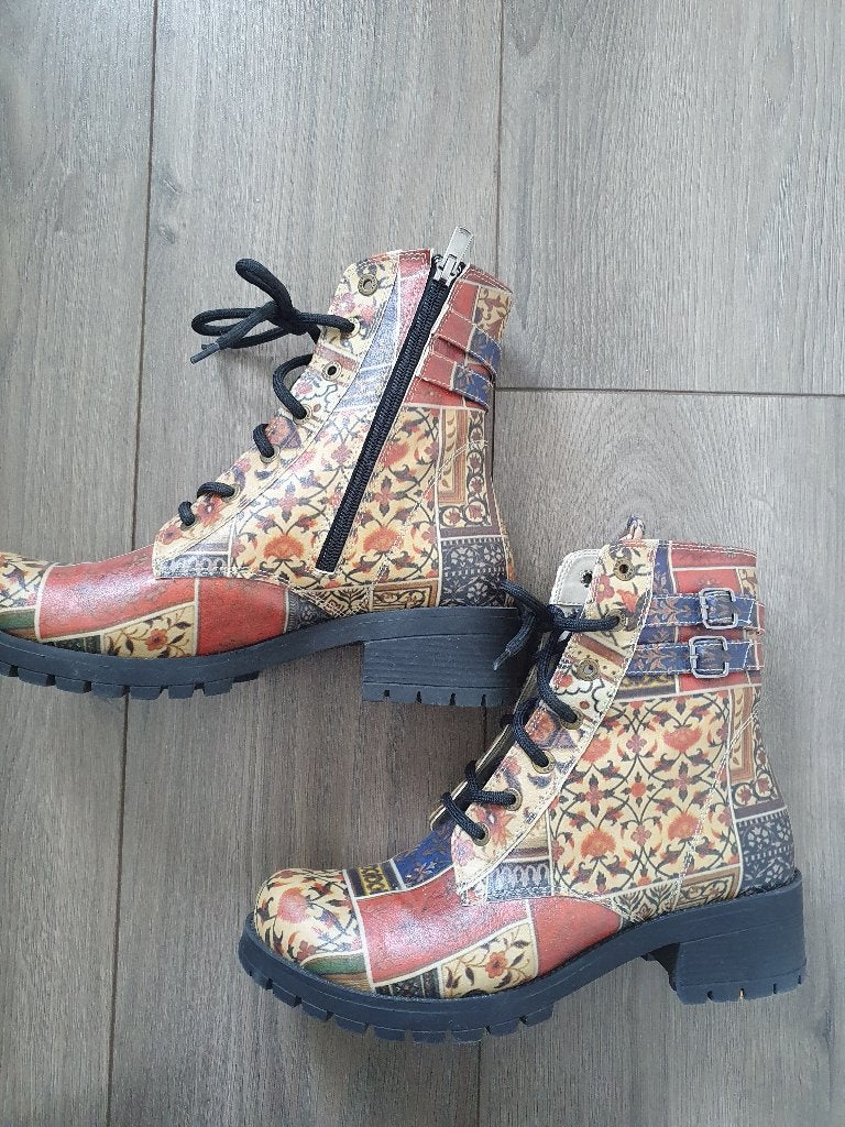 Goby mozaik boots maat 40, Overige kleuren, Lage of Enkellaarzen, Goby, Ophalen of Verzenden