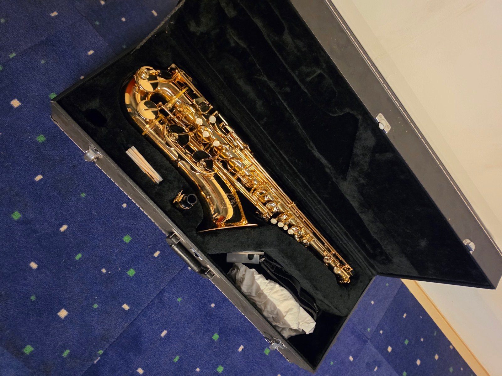 Jupiter Tenor Saxofoon, Ophalen of Verzenden, Zo goed als nieuw, Tenor, Met koffer