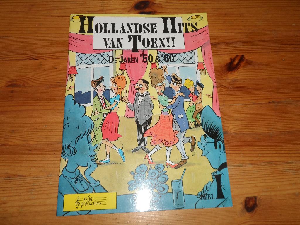 Hollandse hits van toen - de jaren 50 & 60, Muziek en Instrumenten, Bladmuziek, Nieuw, Ophalen of Verzenden, Artiest of Componist