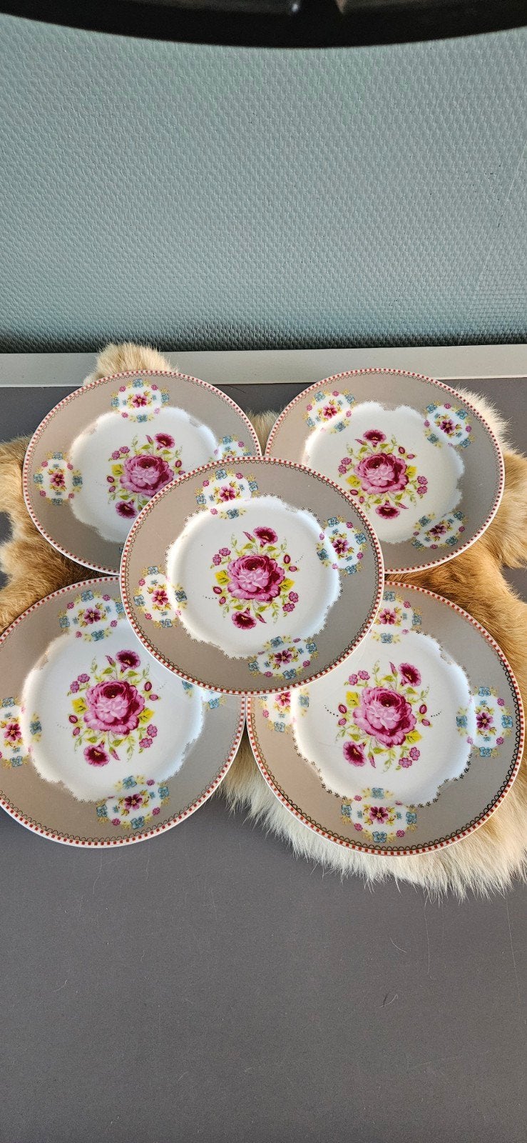 Pip Studio gebakbordjes, Pip Studio, Vintage, Ophalen of Verzenden, Zo goed als nieuw