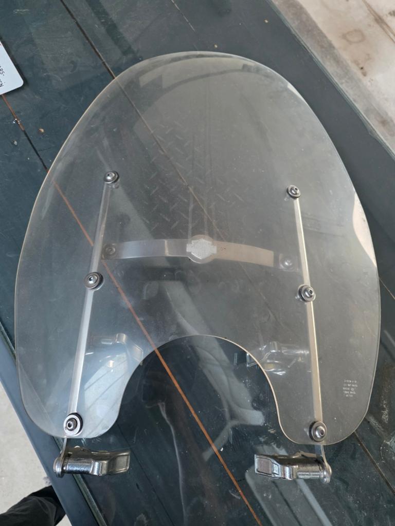 Origineel Harley Davidson windscherm Vrod RVS bevestiging, Motoren, Ophalen of Verzenden