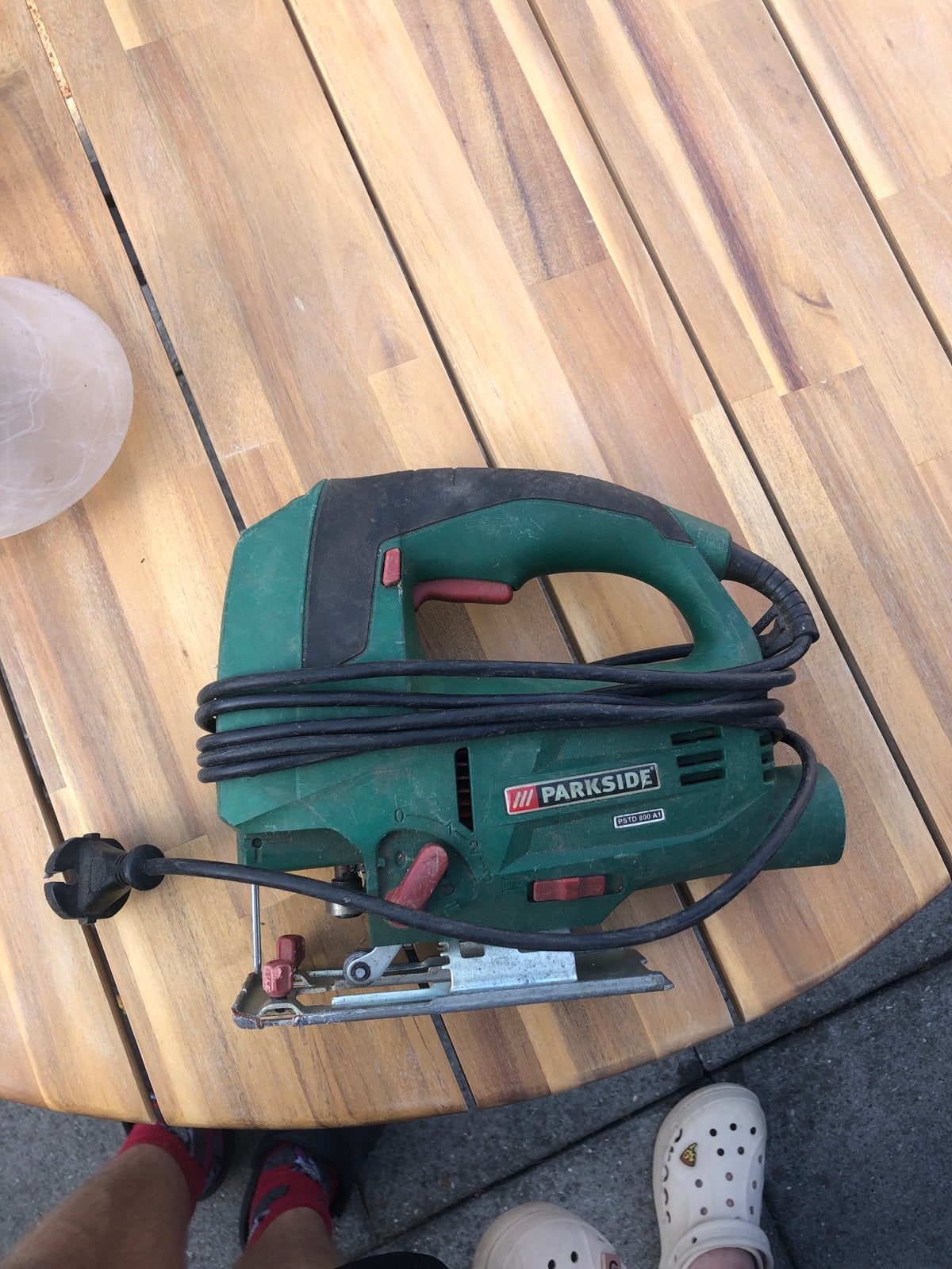 Parkside Decoupeerzaag, Ophalen, Gebruikt, Decoupeerzaag, 30 tot 70 mm
