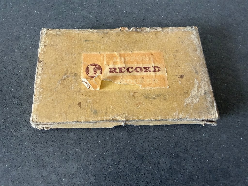 Vintage Lapport Record slijpsteen Brocken, Ophalen of Verzenden