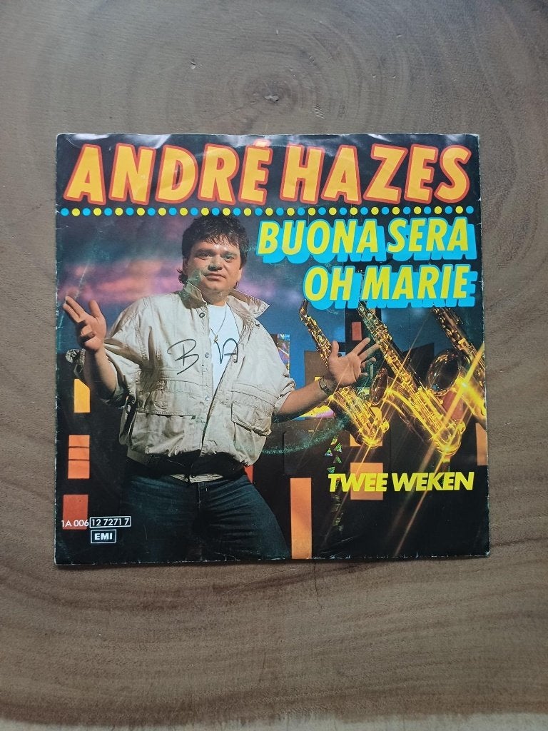 Andre Hazes - Buona Sera - Single - Vinyl, Cd's en Dvd's, Vinyl Singles, Ophalen, Gebruikt, Nederlandstalig