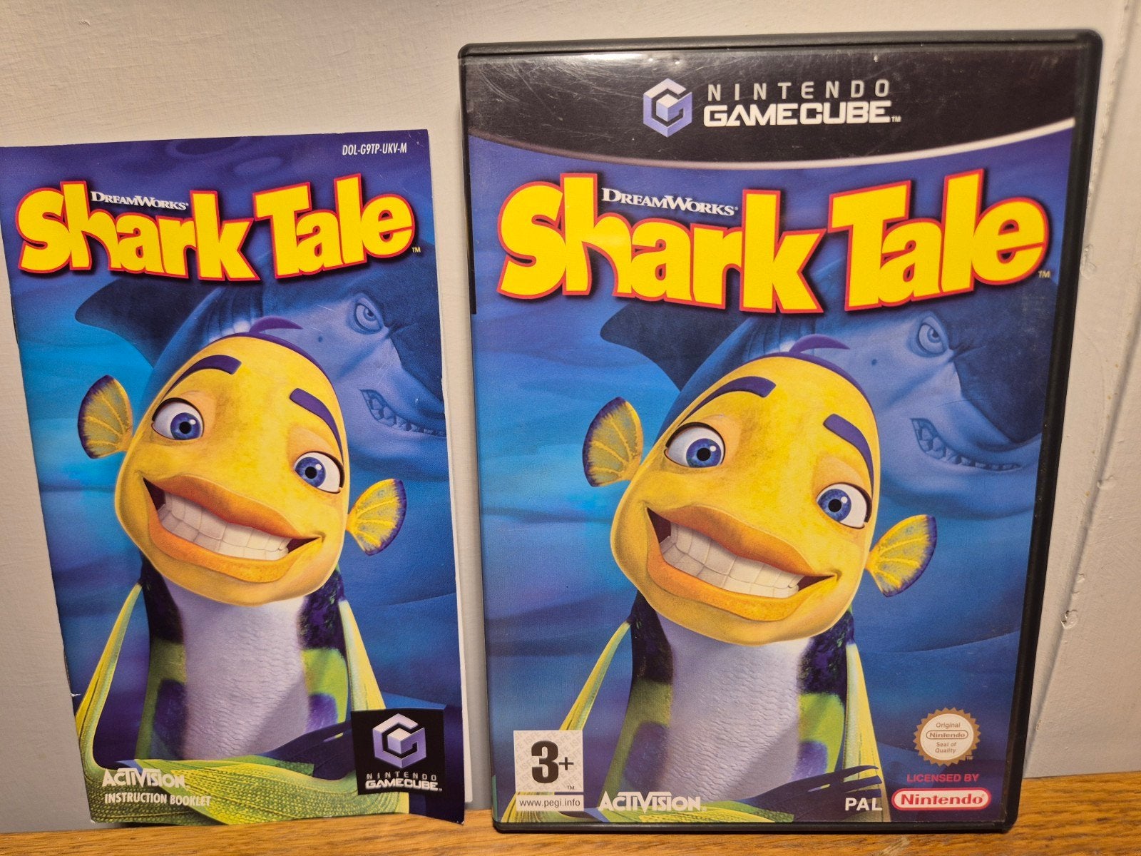 Shark Tale GameCube, Avontuur en Actie, 1 speler, Ophalen of Verzenden, Zo goed als nieuw