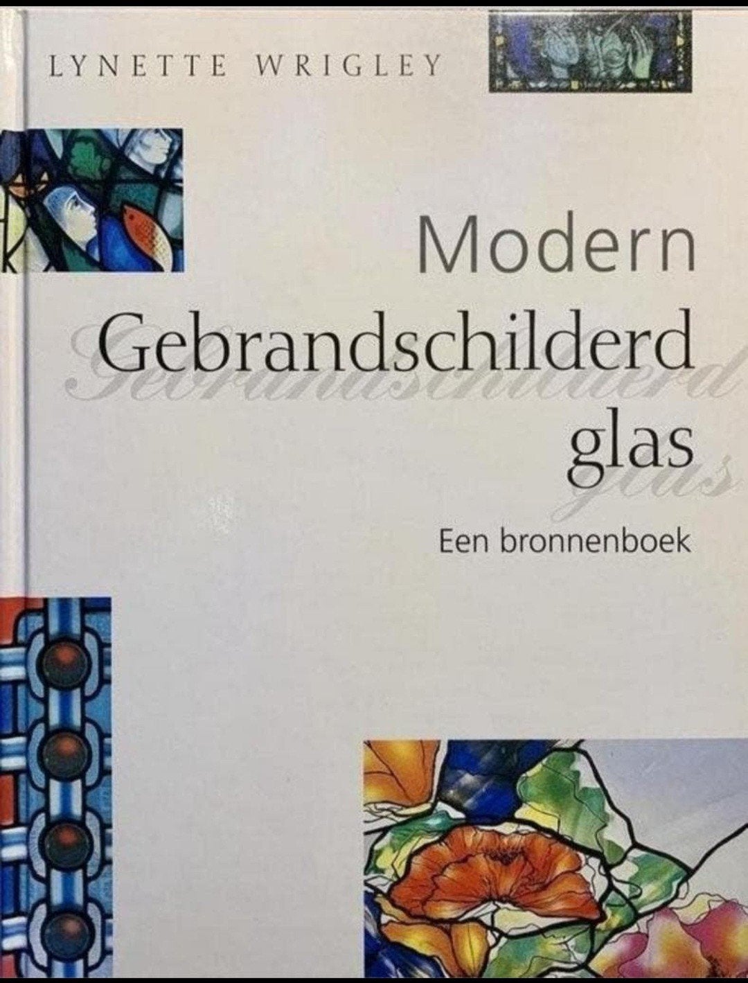 MODERN GEBRANDSCHILDERD GLAS. Bronnenboek hardcover Nederl., Boeken, Verzenden, Zo goed als nieuw