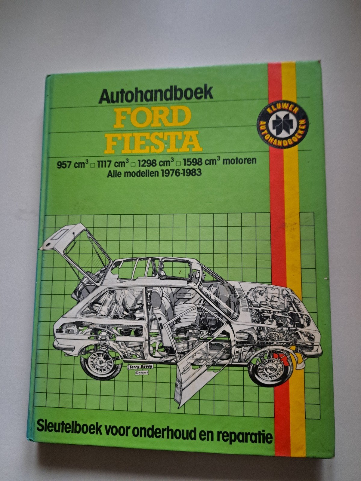 Autohandboek Ford Fiesta 1976-1983 - Onderhoud & Reparatie, Ophalen of Verzenden, Gelezen, Ford, Terry Davey