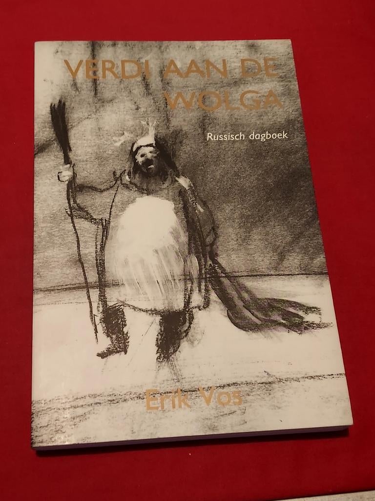 GESIGNEERD Verdi aan de Wolga. Erik Vos. 2002, Ophalen of Verzenden, Zo goed als nieuw, Artiest