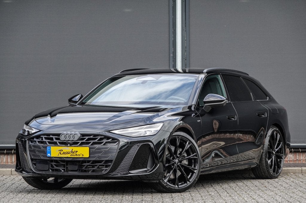 Audi A6 Avant e-hybrid 299Pk | Quattro | MMI Bijrijdersdispl, Auto's, Audi, Automaat, Gebruikt, Zwart, 4 cilinders