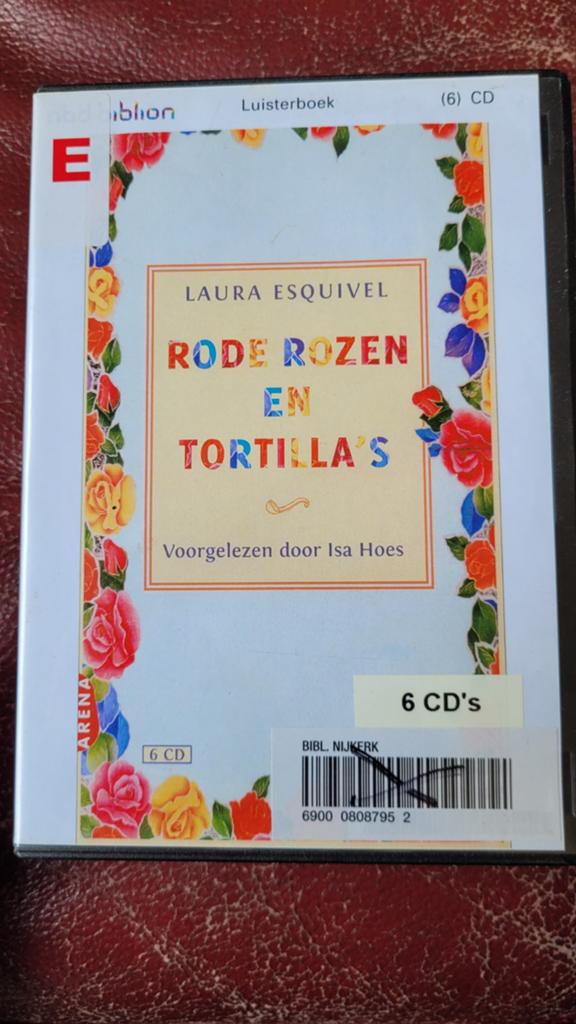 Rode rozen en tortilla's - Laura Esquivel (Luisterboek), Ophalen of Verzenden, Laura Esquivel, Cd, Volwassene