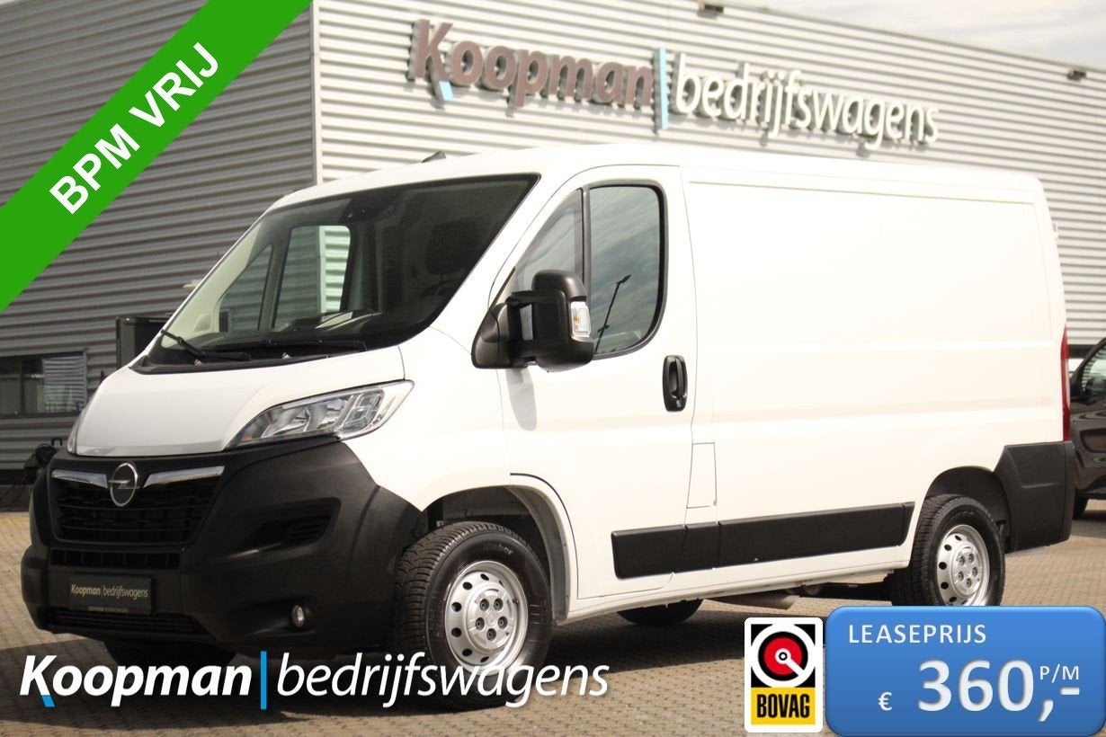 Opel Movano 2.2D 140pk L1H1 3.5t | Cruise | Carplay/Android, Auto's, Voorwielaandrijving, Gebruikt, 4 cilinders, 1905 kg