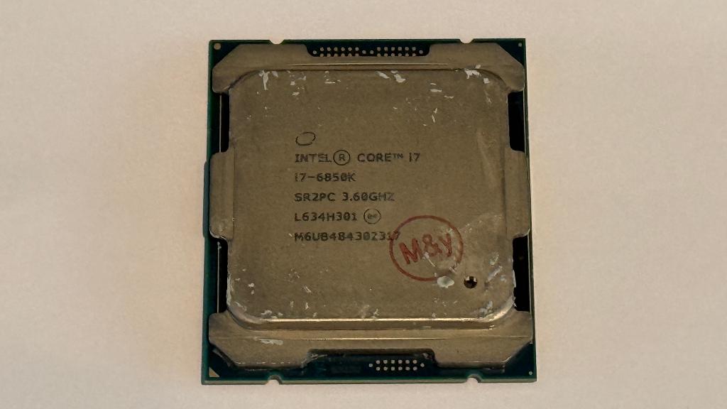 Te Koop: Intel Core i7-6850K, Computers en Software, Processors, 6-core, Gebruikt, Ophalen of Verzenden, Intel Core i7