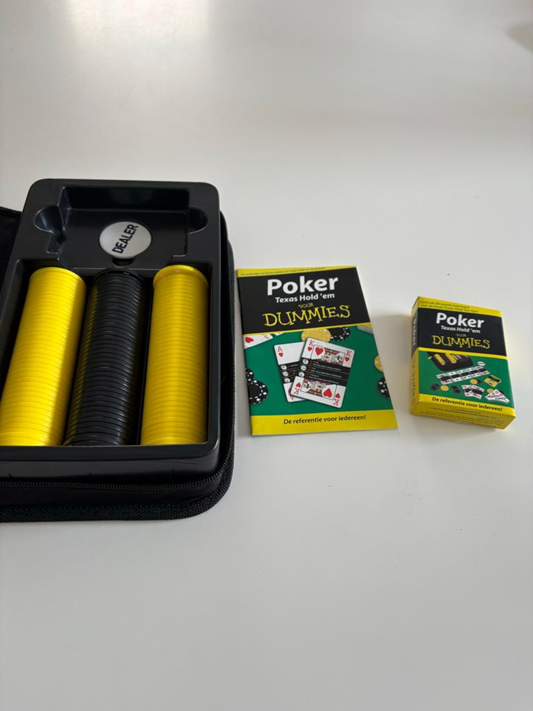 Poker Texas Hold 'em voor Dummies Set, Vijf spelers of meer, Ophalen of Verzenden, Nieuw