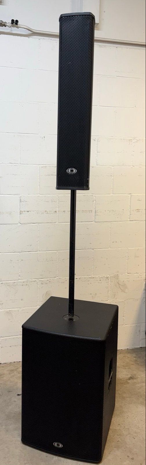 Dynacord geluidset: 2x TS400 toppen, 2x 1.15 subs + hoezen, Audio, Tv en Foto, Luidsprekers, Ophalen, Zo goed als nieuw, Speakerset
