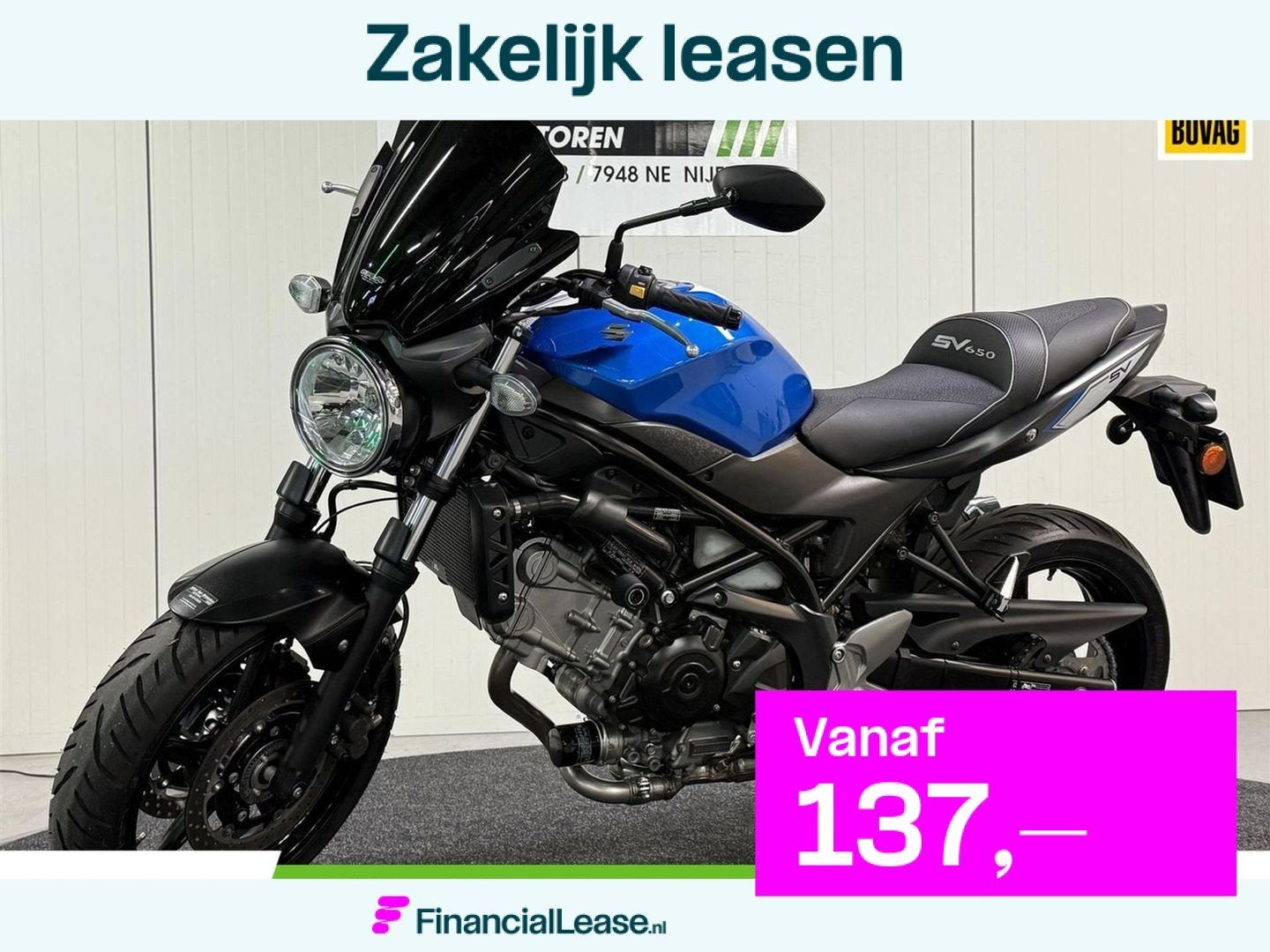 Suzuki SV 650 N ABS - 2016, Bedrijf, Meer dan 35 kW, 645 cc, Naked bike