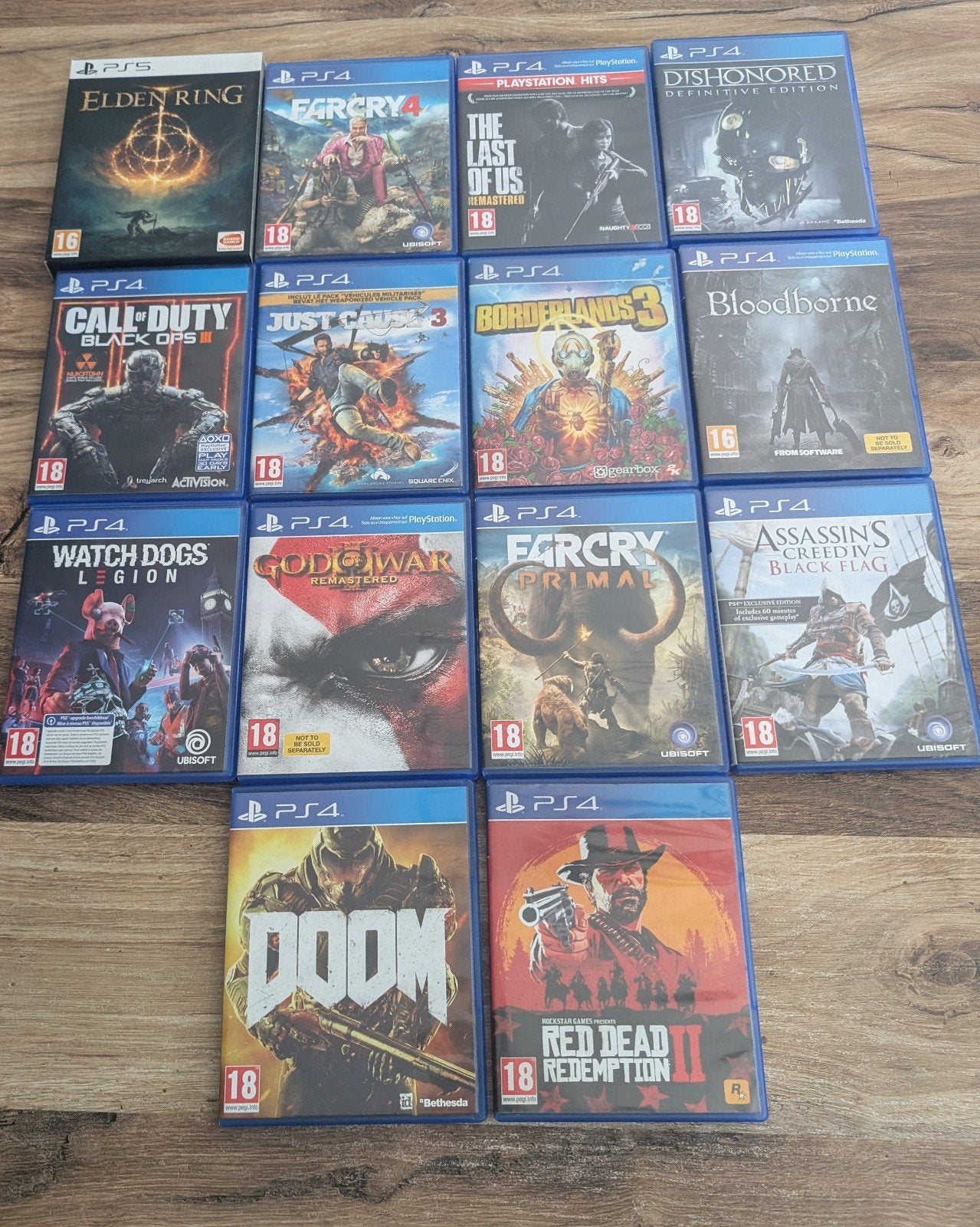 Diverse PS4 & PS5 Games: Elden Ring, God of War, Far Cry, Avontuur en Actie, Gebruikt, Vanaf 18 jaar, 1 speler