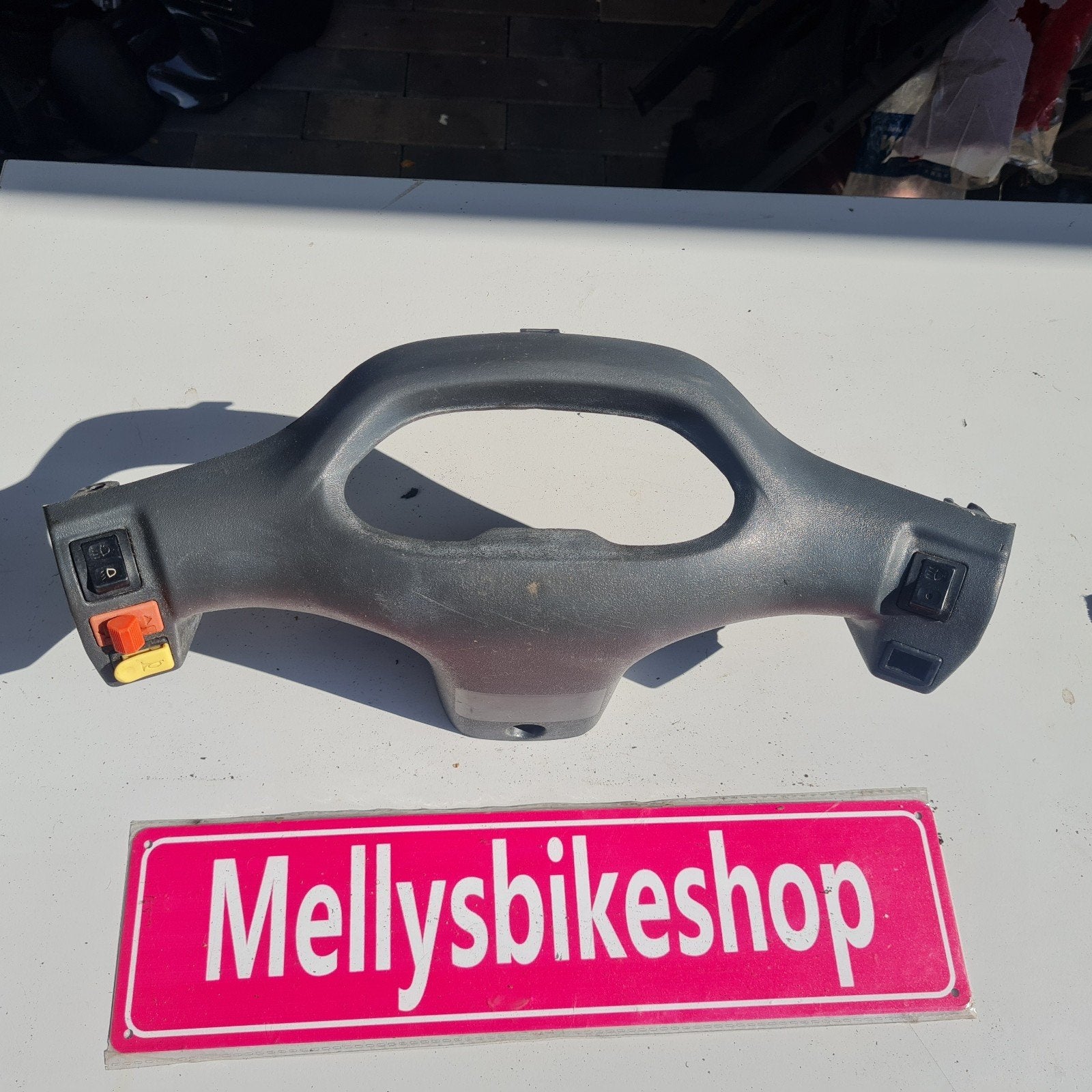 Kymco dj50 stuurkap binnen teller kap grijs, Ophalen of Verzenden, Kymco, Info@kymco.nl, Nl