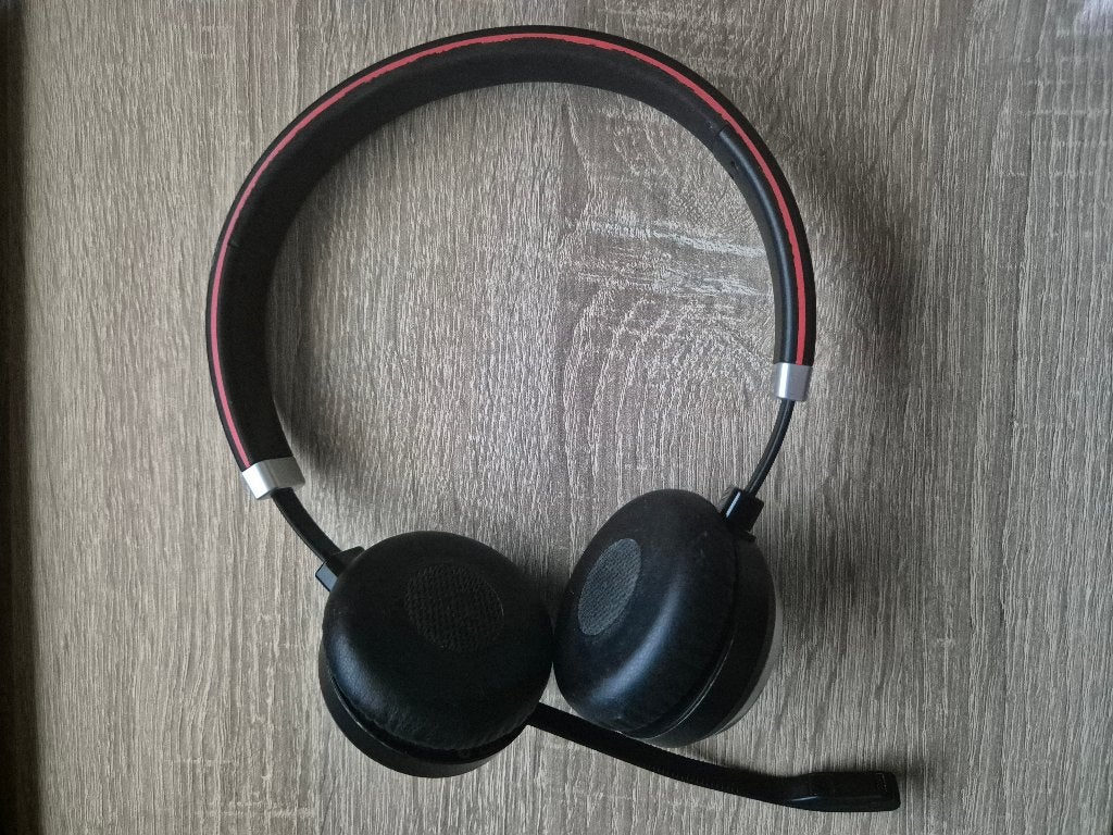 Jabra Evolve 65 draadloze headset – getest en werkend, Gebruikt, Ophalen of Verzenden, Draadloos, Over-ear