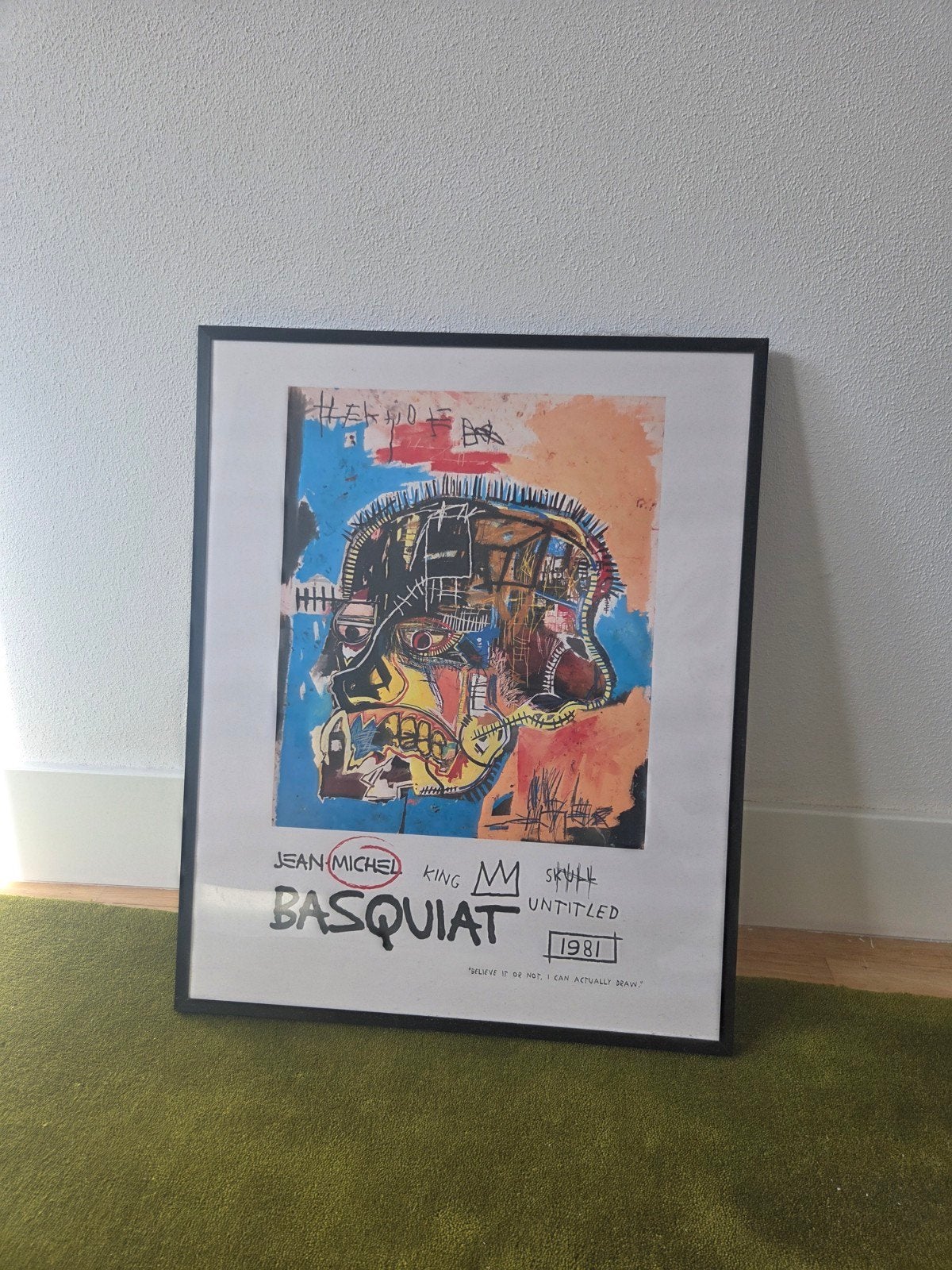 Jean Michel Basquiat - print in lijst, Ophalen, A1 t/m A3