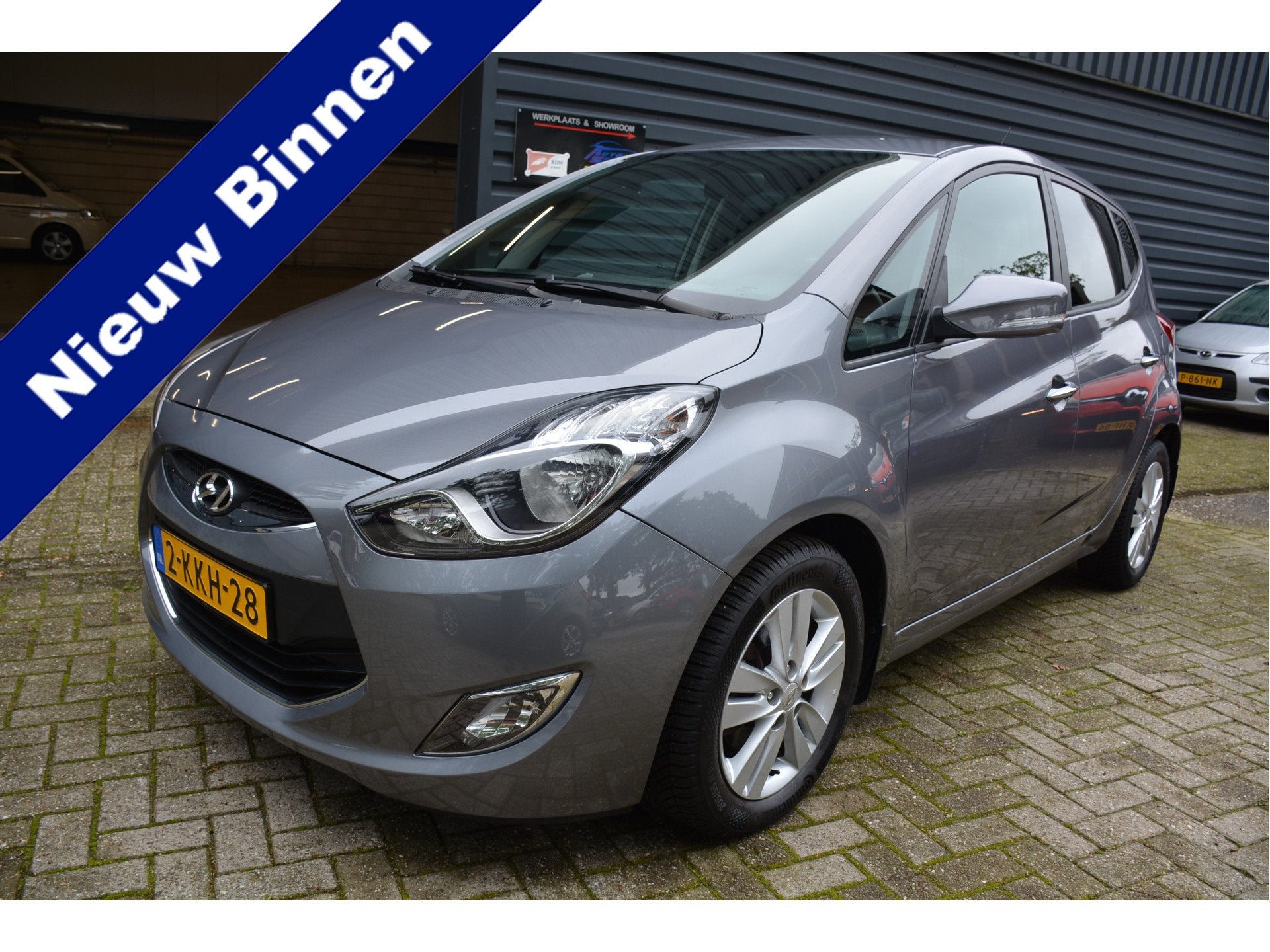 Hyundai ix20 1.6i i-Drive Automaat Airco Navigatie, 4 cilinders, Origineel Nederlands, Bedrijf, 550 kg