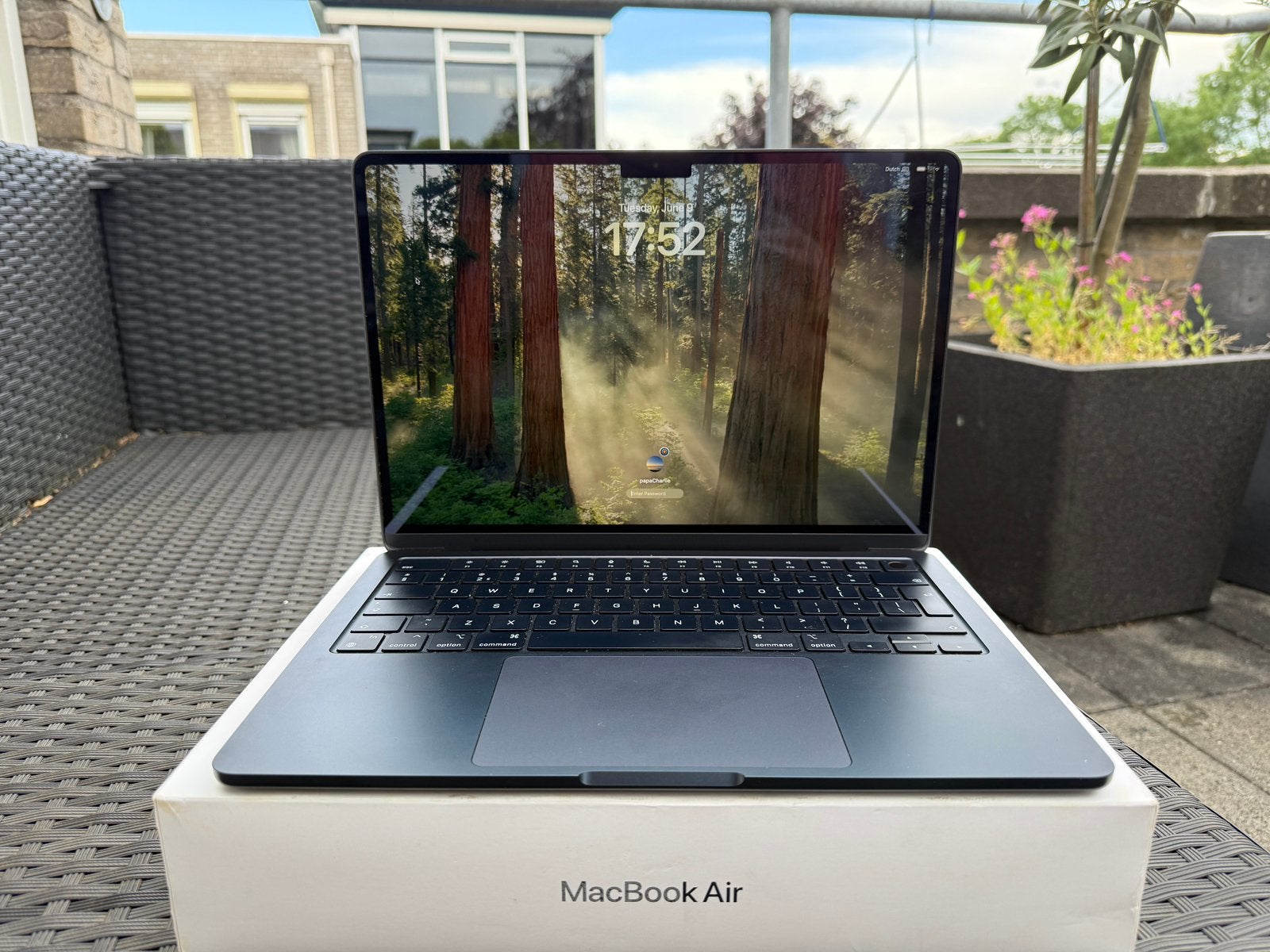MacBook Air 13 inch M3 16GB 256GB Midnight - Zo goed als nie, Computers en Software, Apple Macbooks, 256 GB, 13 inch, Ophalen of Verzenden