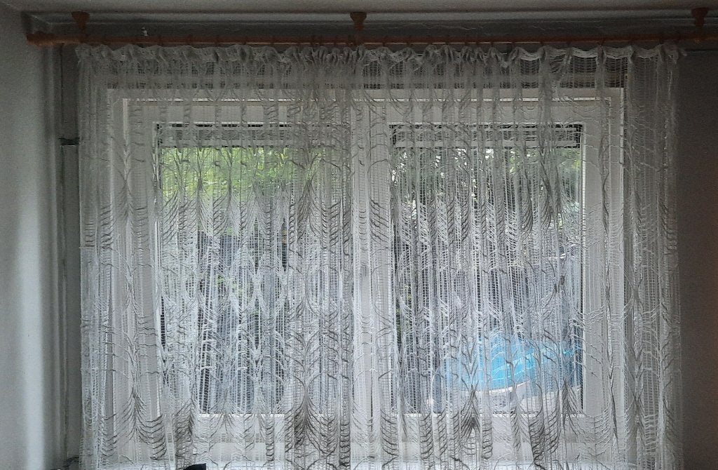 Vitrage Wit H 240cm B 250cm, Vitrage, Gebruikt, 250 cm, Wit