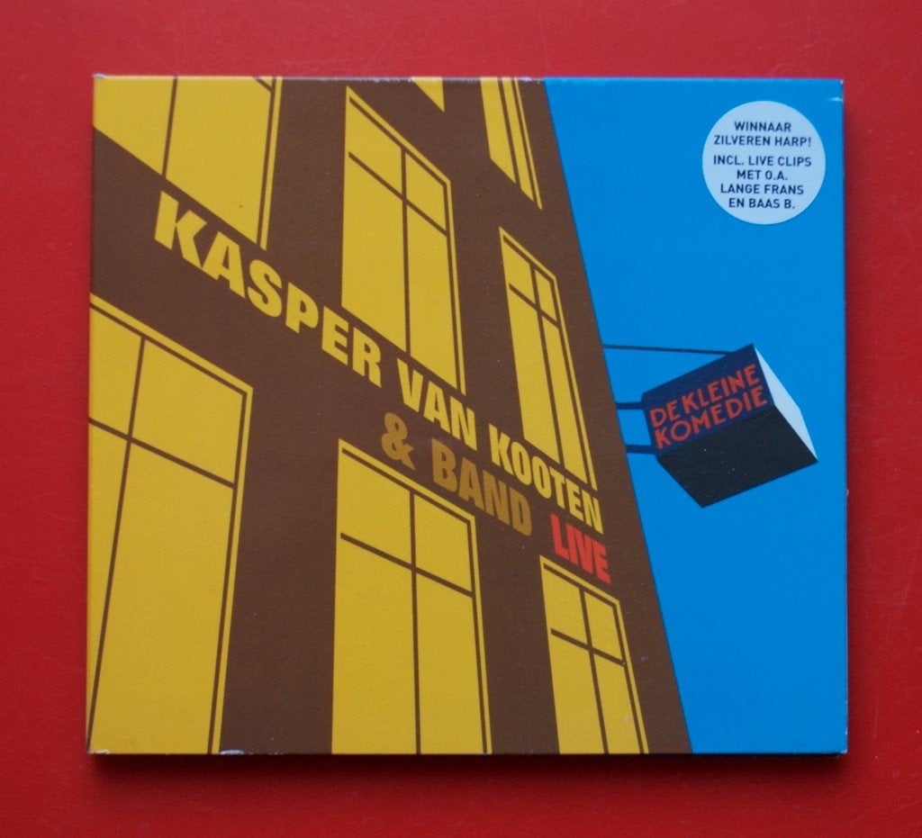cd Kasper van Kooten en band Live uit 2005 + Mooie blouse, Ophalen of Verzenden, Gebruikt, Pop, Album
