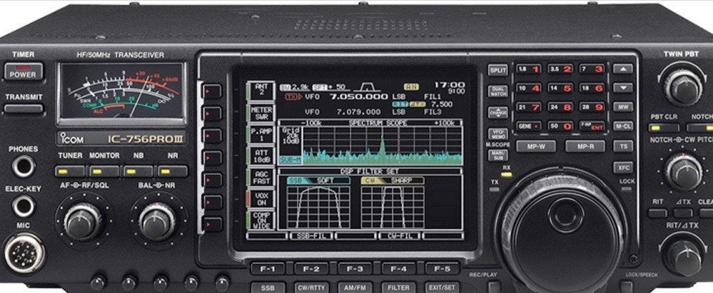 Icom 756 pro, Telecommunicatie, Zenders en Ontvangers, Ophalen of Verzenden, Zo goed als nieuw