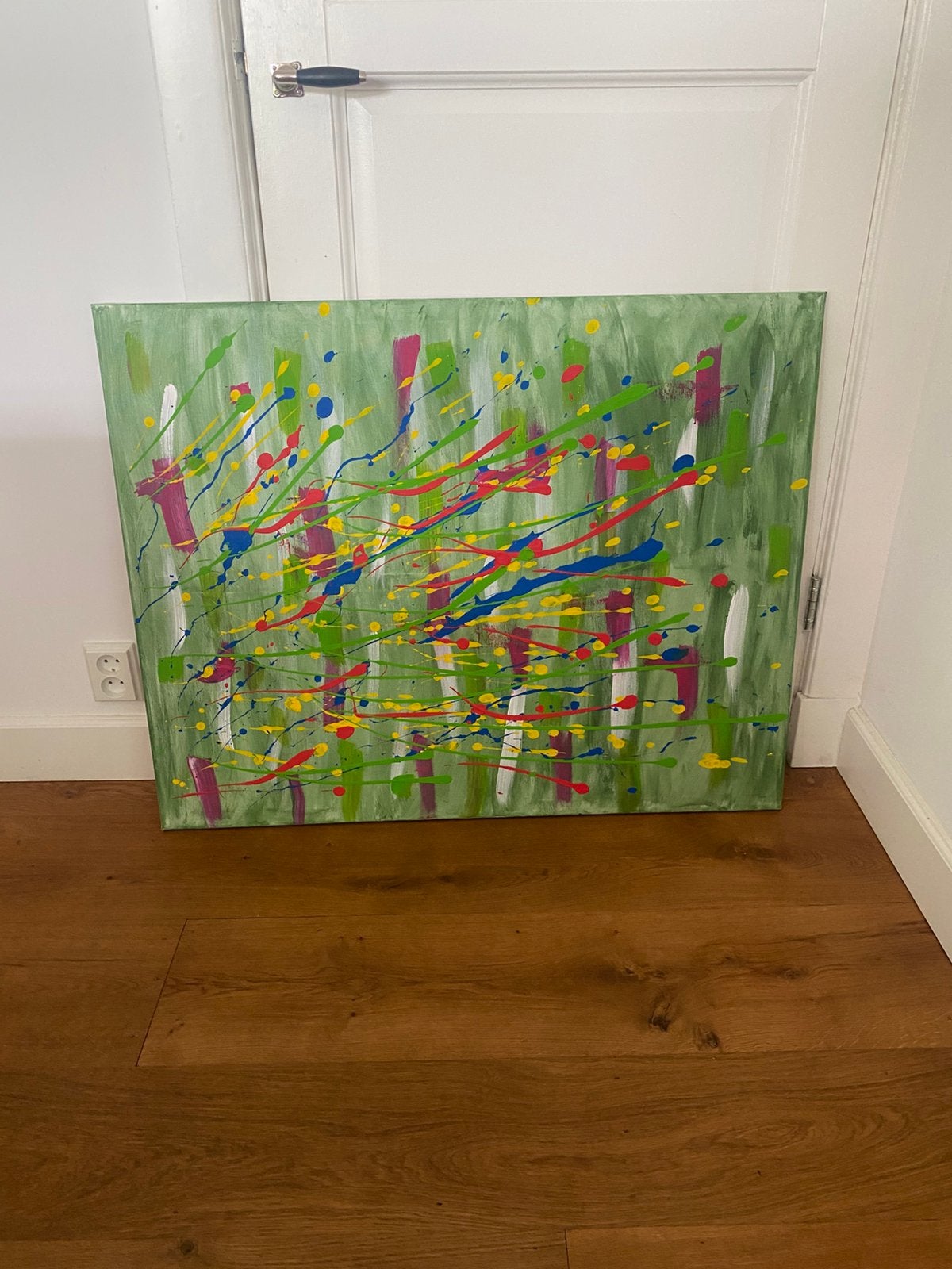 Gratis schilderij, Ophalen