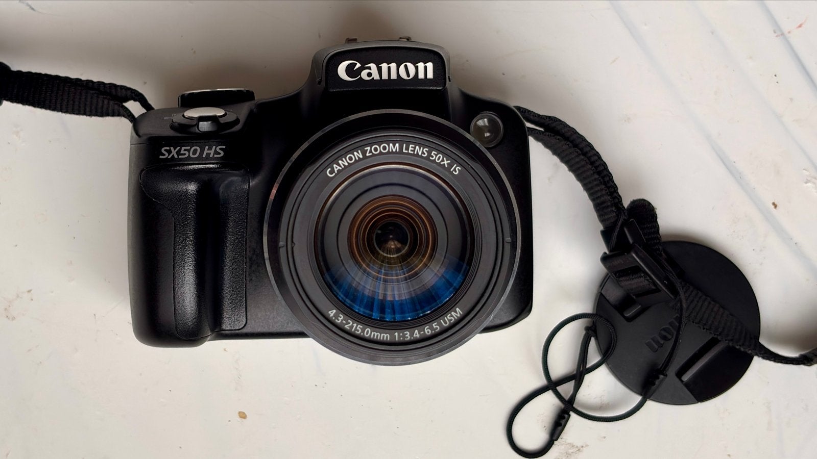 Canon PowerShot SX50 HS Bridgecamera, Canon, Ophalen of Verzenden, Zo goed als nieuw, Lensdop