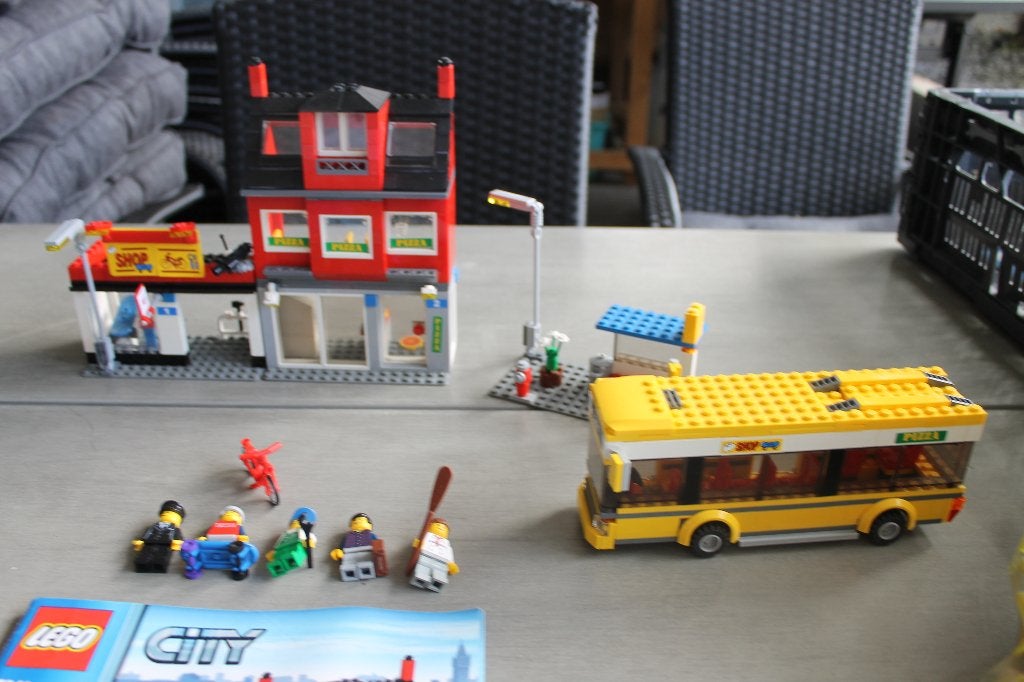 lego city straathoek 7641, City, Lego, Ophalen of Verzenden, Zo goed als nieuw