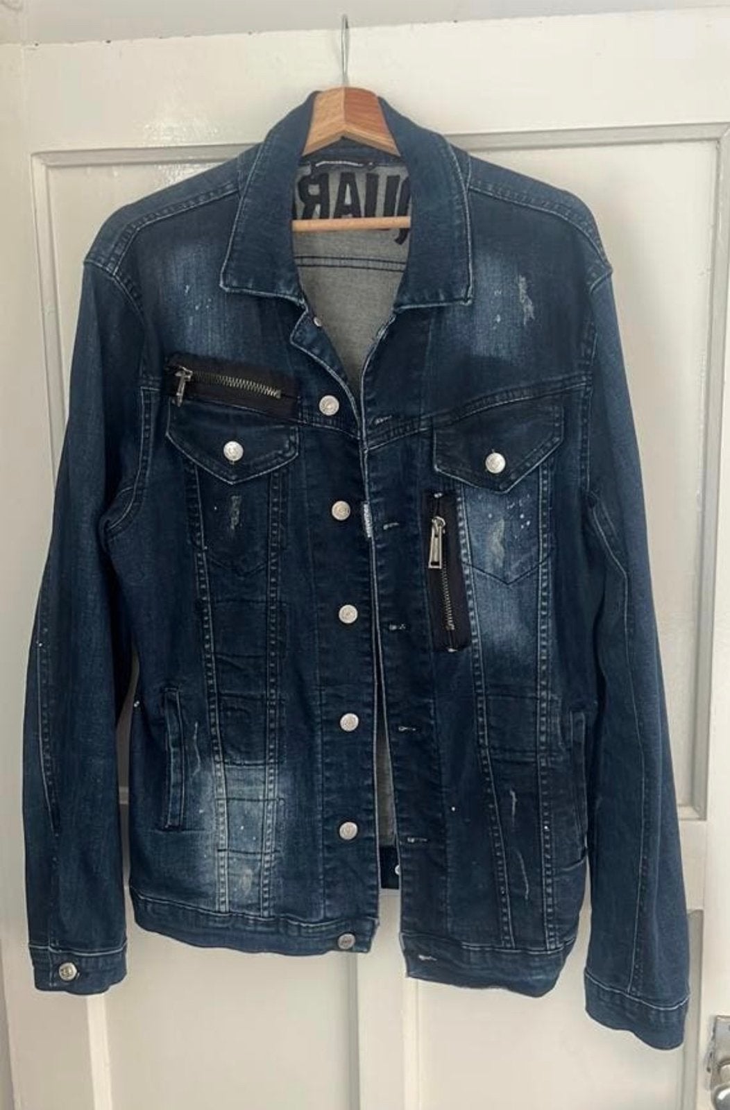 Dsquared2 spijkerjasje, Kleding | Heren, Ophalen of Verzenden, Zo goed als nieuw, Maat 56/58 (XL), Blauw