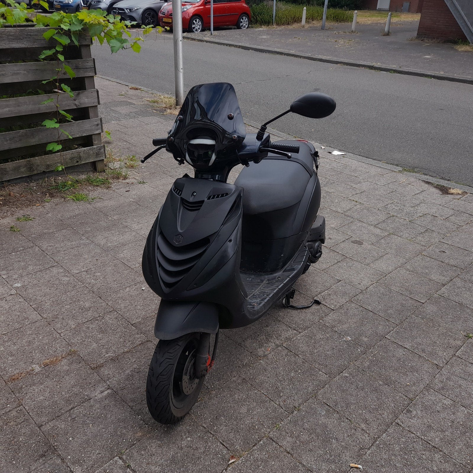 Piaggio Zip Scooter - Mat Zwart, Ophalen