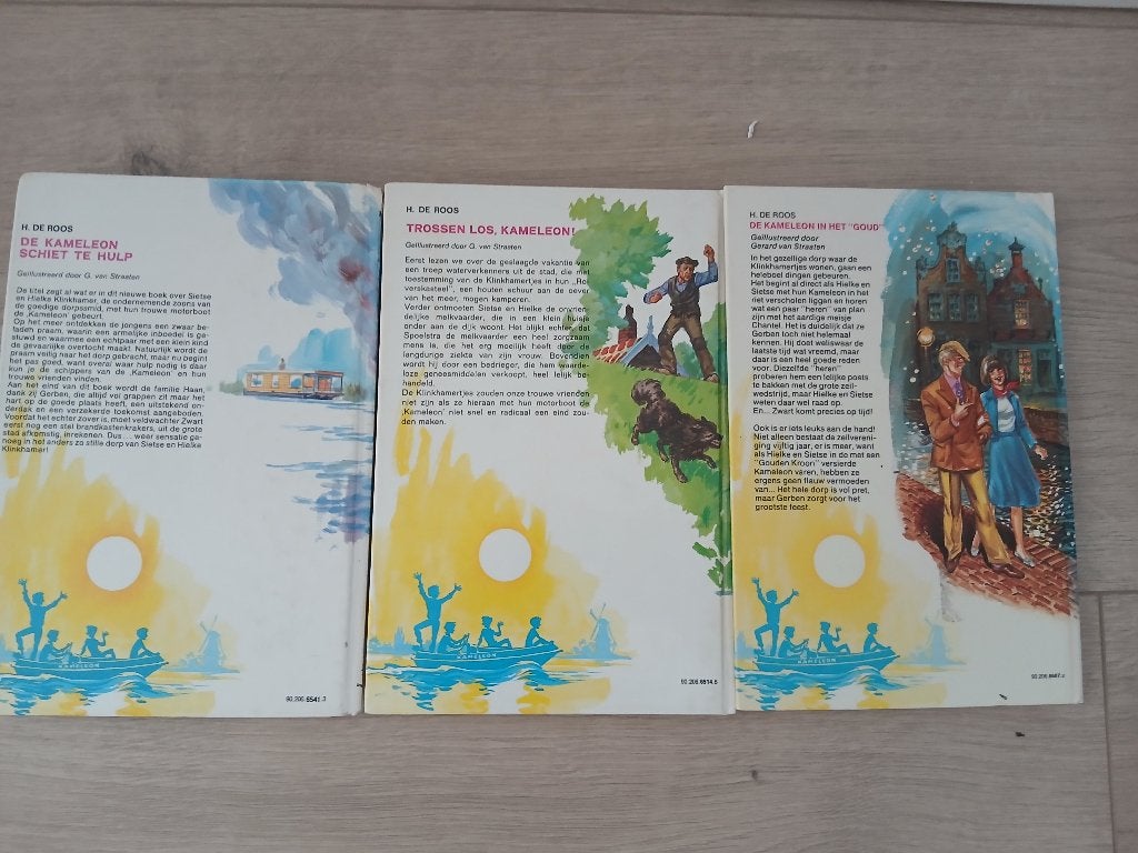 3 kameleons: schiet te hulp trossen los en in het goud, Gelezen, H. de Roos, Ophalen of Verzenden, Fictie
