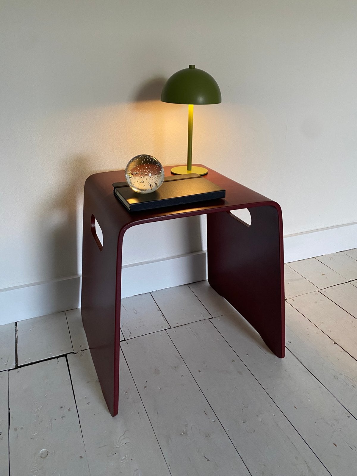Vintage Ikea bijzettafel/kruk restyled, Ophalen