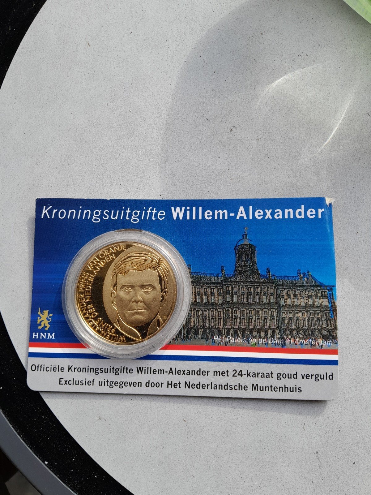 kroninguitgihfte WillemAlexander, Postzegels en Munten, Munten | Nederland, Vóór koninkrijk, Losse munt, Goud, Overige waardes