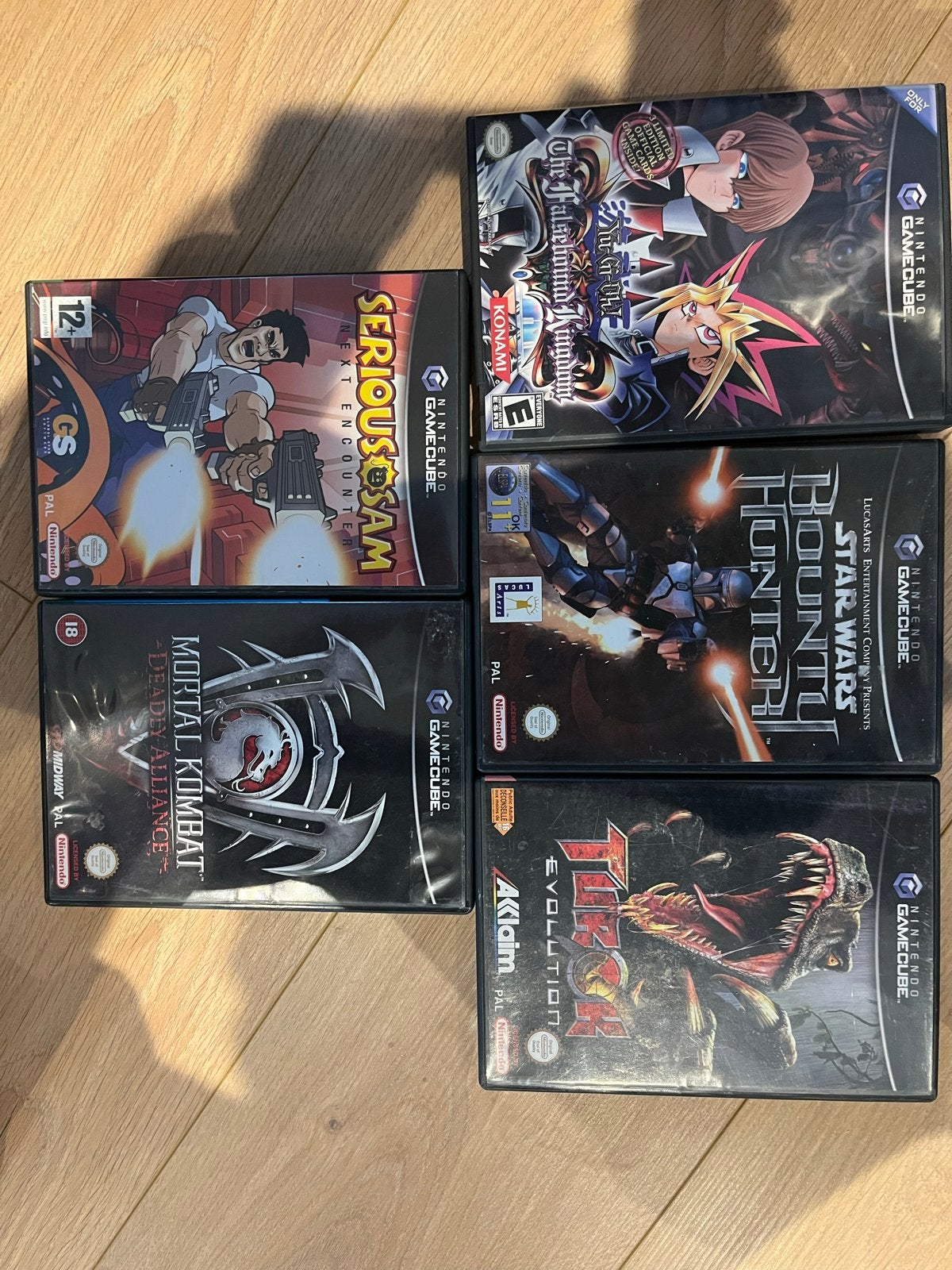 Gamecube Spellen: Serious Sam, Mortal Kombat, Star Wars, Tur, Spelcomputers en Games, Games | Nintendo GameCube, Gebruikt, Shooter