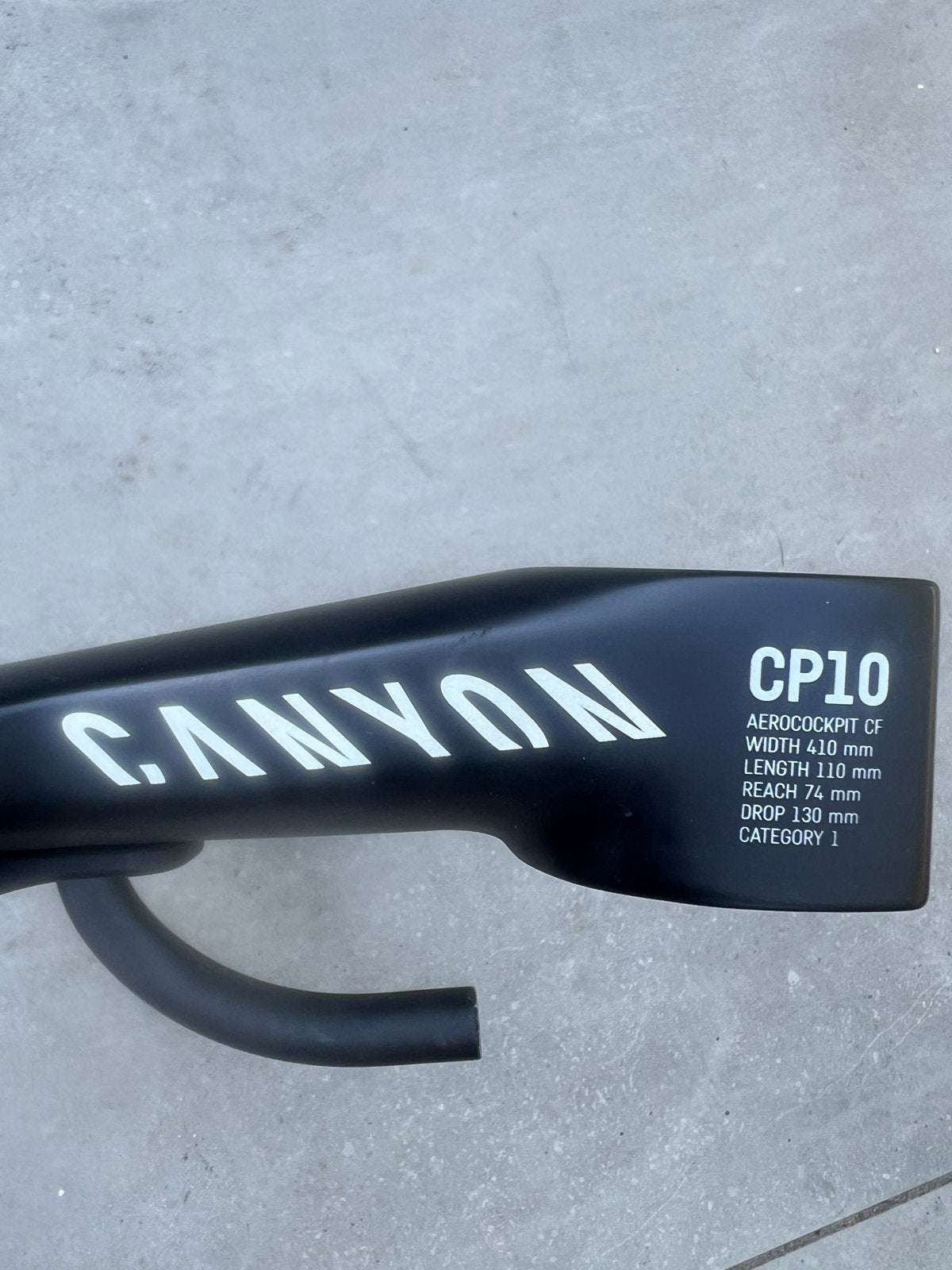 Canyon cp10 aerocockpit Geïntegreerd aero stuur/stuurpen 110, Ophalen, Racefiets, Stuur, Carbon