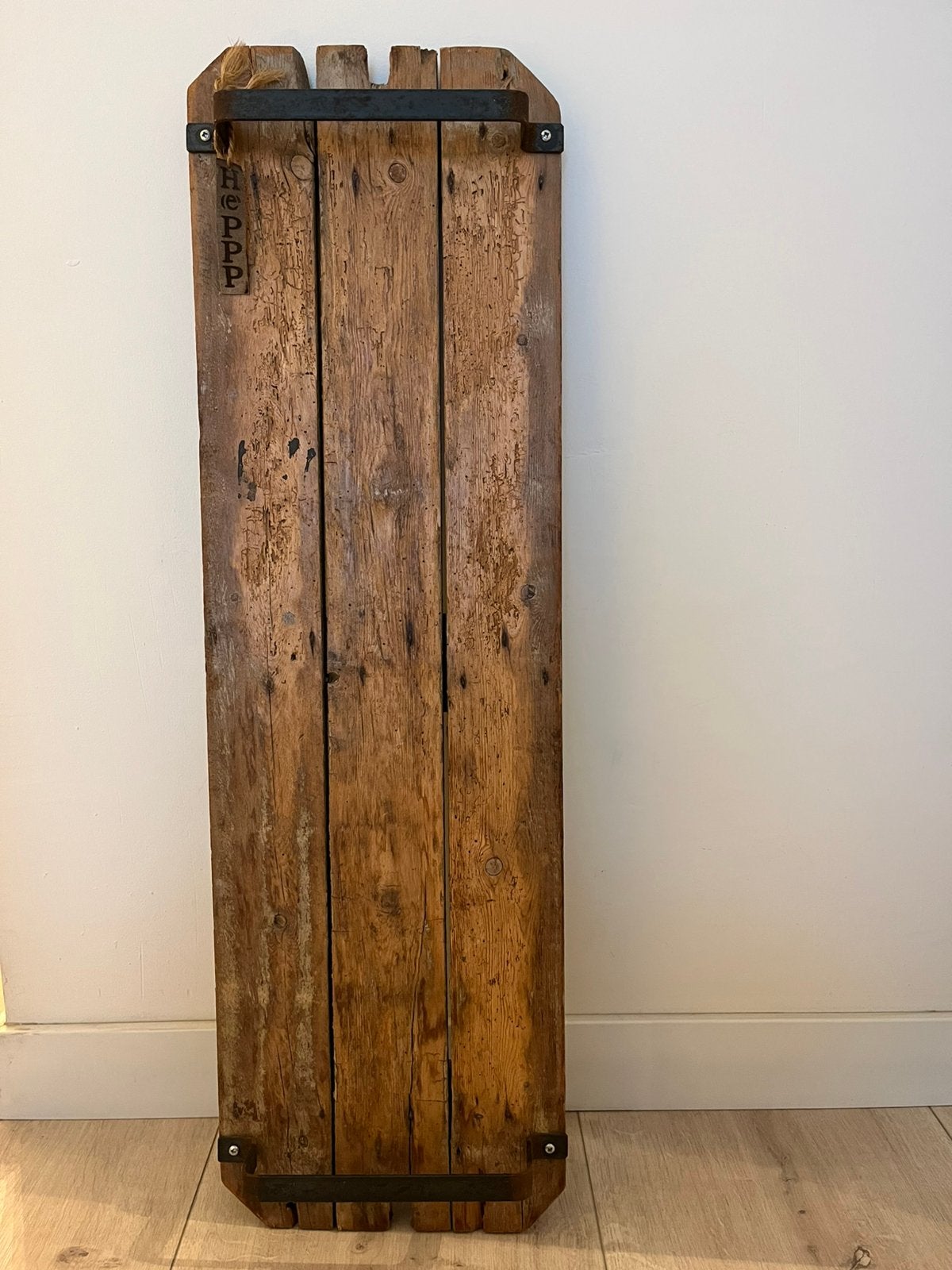Heppp serveerplank, Ophalen of Verzenden, Zo goed als nieuw, Hout