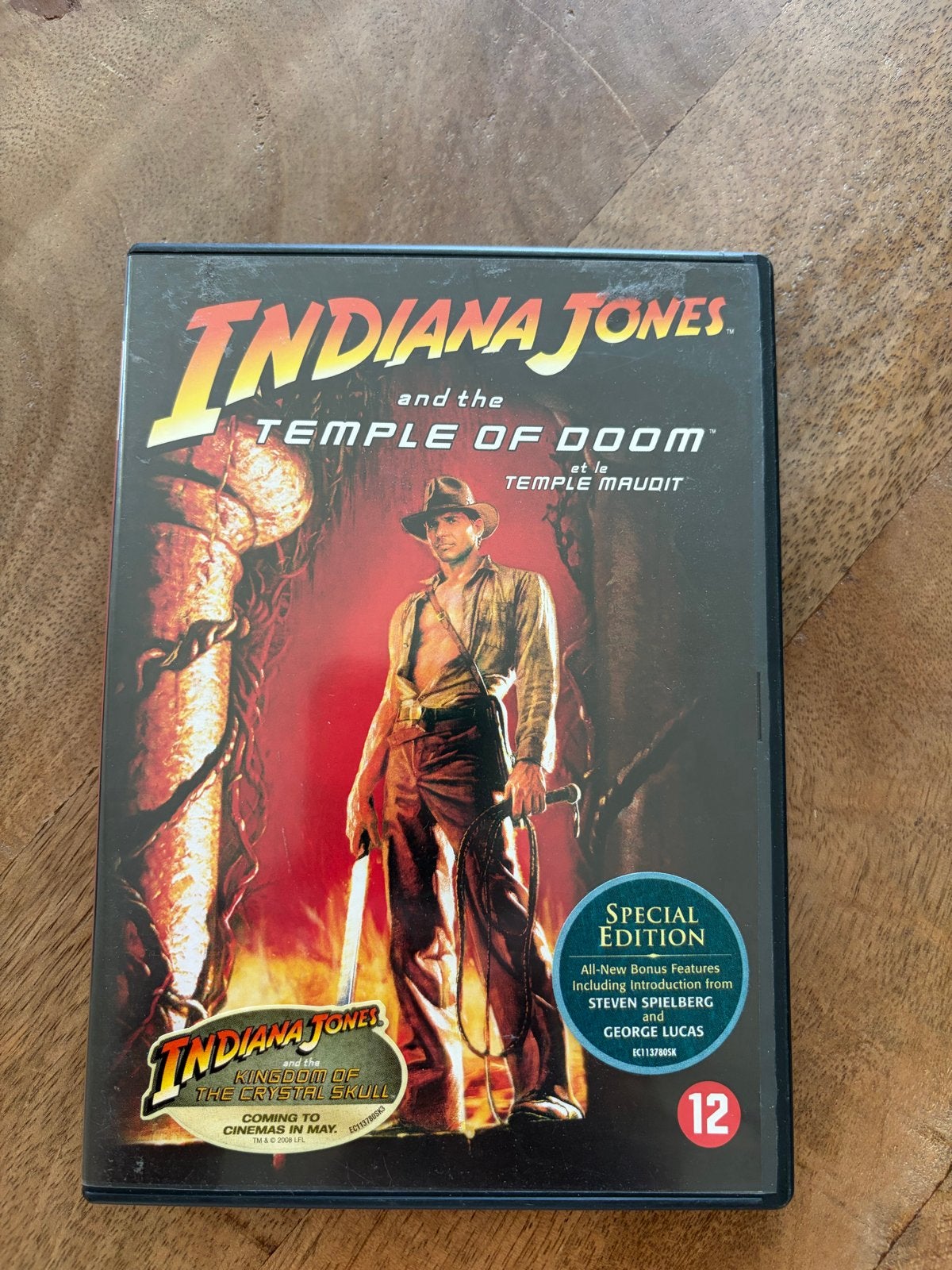 Indiana Jones and the Temple of Doom DVD Special Edition, Nederlands, Actiethriller, Ophalen of Verzenden, Vanaf 12 jaar