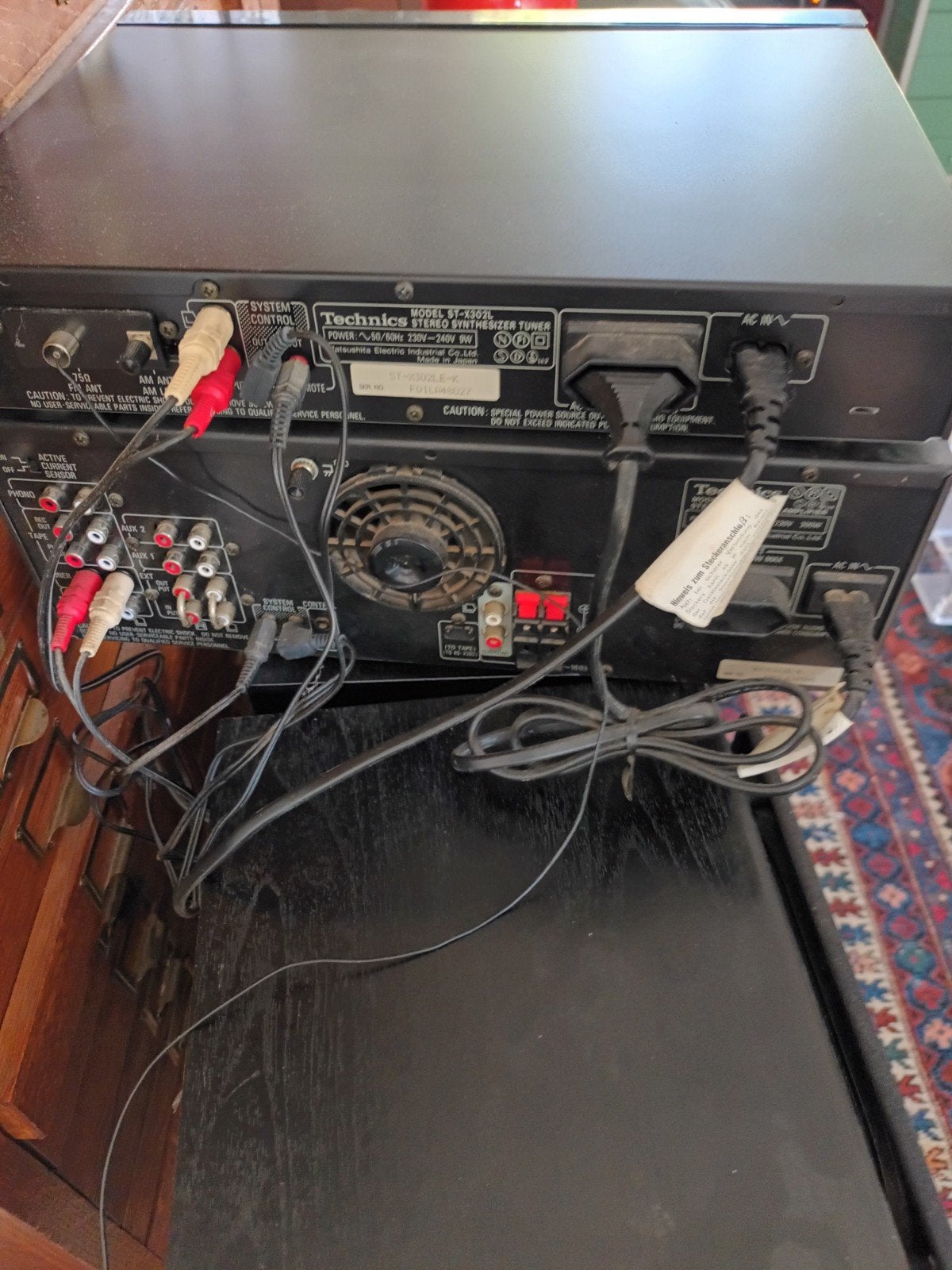 Vintage Technics Versterker, Tuner en Boxen Set, Overige merken, Gebruikt, Ophalen of Verzenden, 60 tot 120 watt