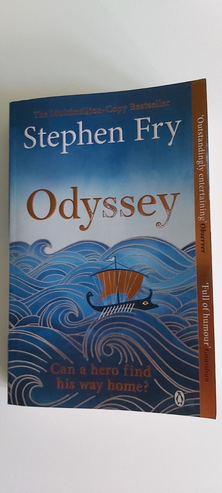 Odyssey - Stephen Fry (Engels), Boeken, Ophalen of Verzenden, Zo goed als nieuw, Stephen Fry, Europa overig