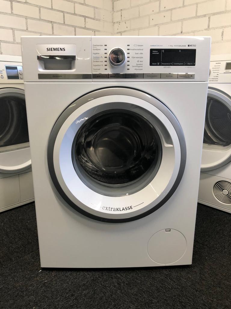 DAG AANBIEDING € 325 A+++ 8kg wasmachine Siemens iQ700, Witgoed en Apparatuur, Wasmachines, Zo goed als nieuw, 8 tot 10 kg, Minder dan 85 cm